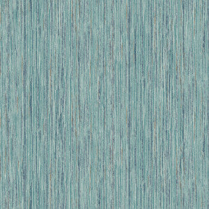 Justina Teal Faux Grasscloth Wallpaper by A-Street Prints