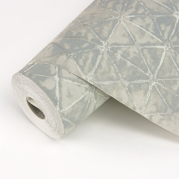 Odell Light Blue Antique Tiles Wallpaper by A-Street Prints Designer