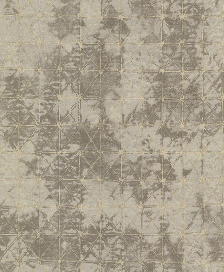 Odell Bronze Antique Tiles Wallpaper by A-Street Prints Dimensions Covers about 57.5 square feet 20.9-in by 33-ft long roll Unpasted 12.6 - Fabric Carolina -