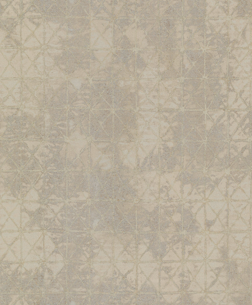 Odell Pewter Antique Tiles Wallpaper by A-Street Prints Dimensions Covers about 57.5 square feet 20.9-in by 33-ft long roll Unpasted 12.6 - Fabric Carolina -