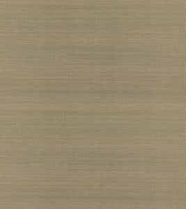 Hiromi Pewter Abaca Grasscloth Wallpaper by A-Street Prints