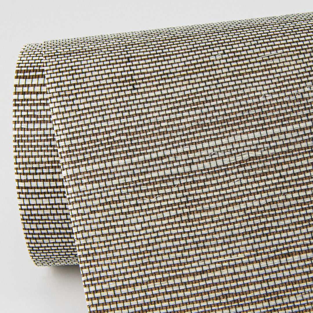 Jiao Metallic Sisal Grasscloth Wallpaper by A-Street Prints Designer