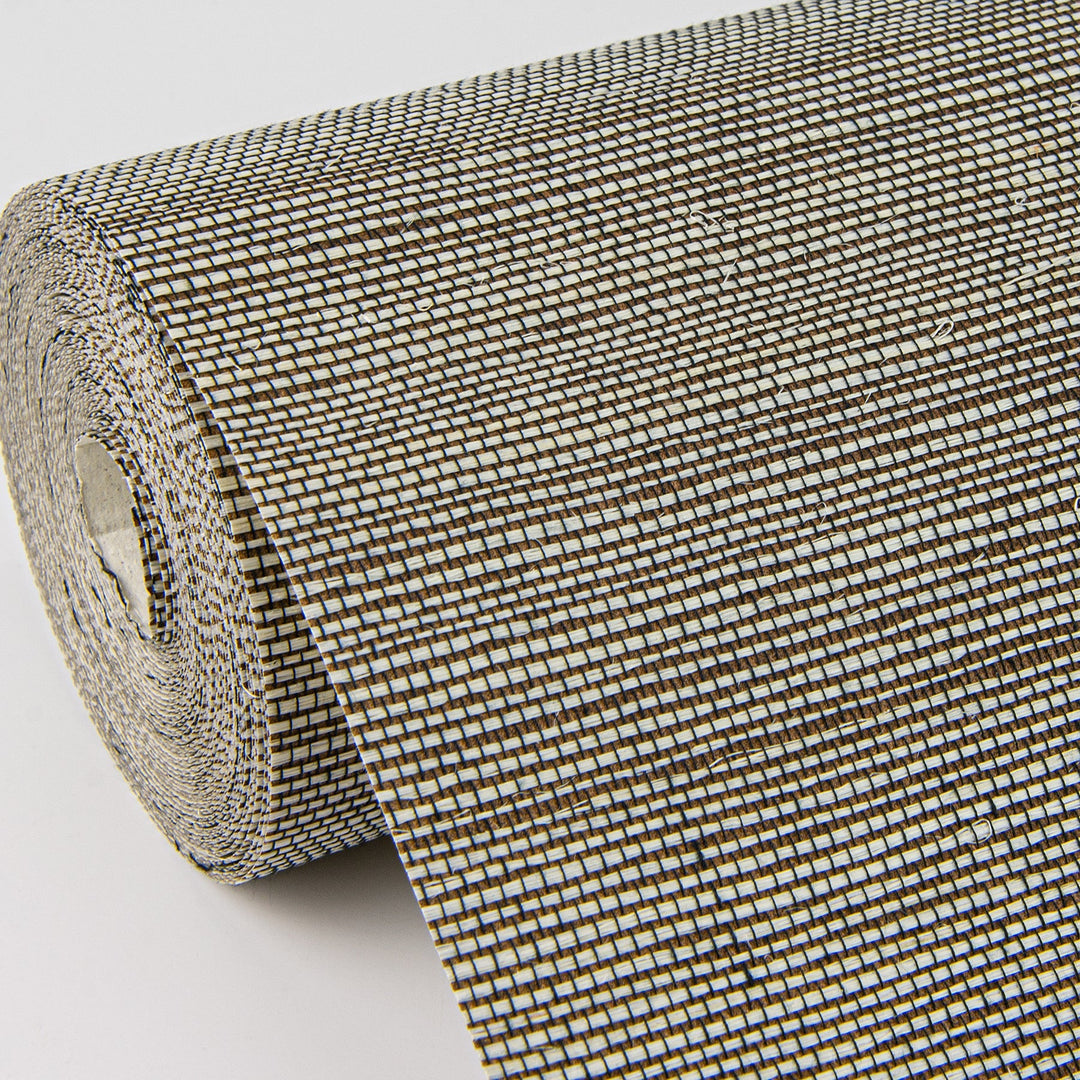 Jiao Metallic Sisal Grasscloth Wallpaper by A-Street Prints Designer