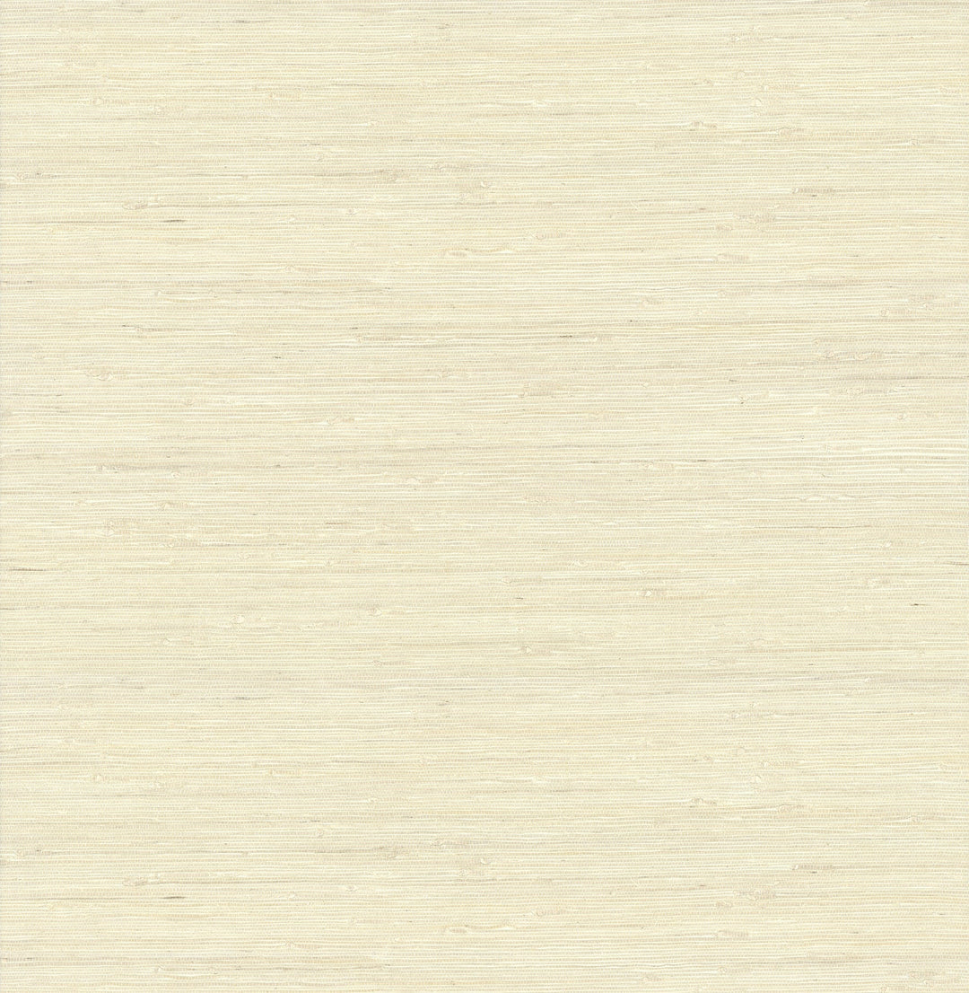 Battan Cream Jute Grasscloth Wallpaper by A-Street Prints Designer