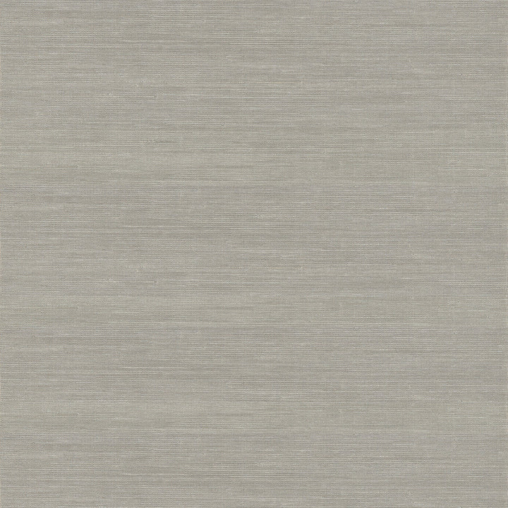 Liaohe Silver Raffia Grasscloth Wallpaper by A-Street Prints Designer