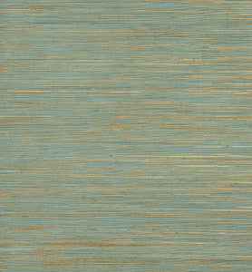 Kira Turquoise Hemp Grasscloth Wallpaper by A-Street Prints