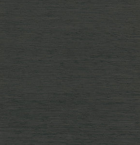 Kira Charcoal Hemp Grasscloth Wallpaper by A-Street Prints