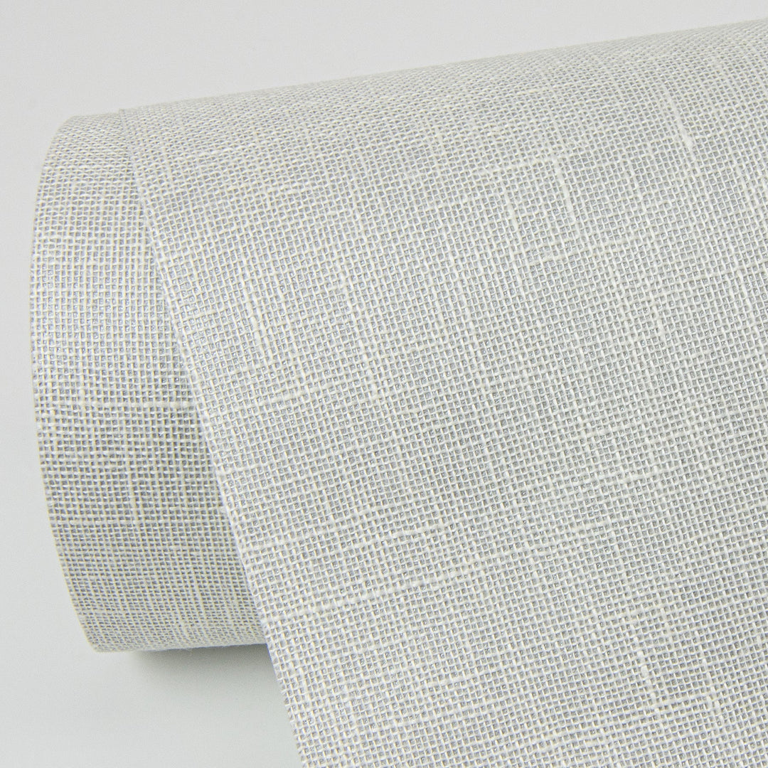Donmei Light Grey Linen Wallpaper by A-Street Prints Designer