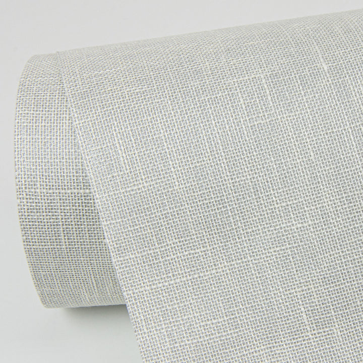 Donmei Light Grey Linen Wallpaper by A-Street Prints Designer