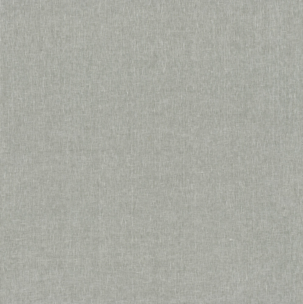 Donmei Grey Linen Wallpaper by A-Street Prints Loom Covers about 72 square feet 36-in by 24-ft long roll Unpasted 0 - Fabric Carolina -