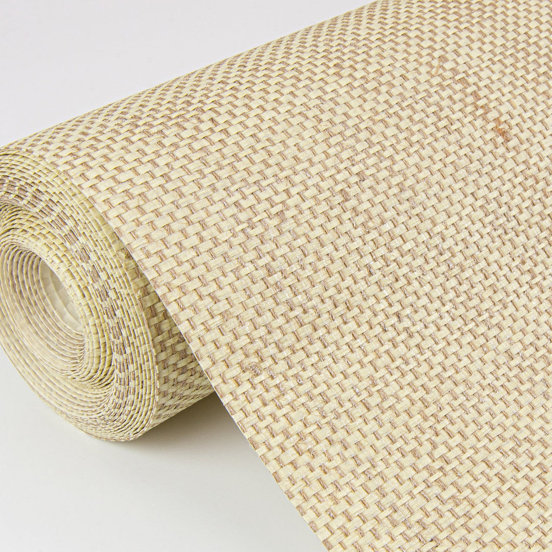 Yanyu Wheat Paper Weave Grasscloth Wallpaper by A-Street Prints Designer