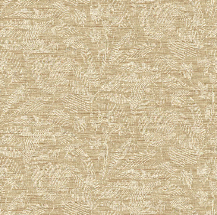 Lei Wheat Leaf Wallpaper by A-Street Prints Loom Covers about 60.8 square feet 27-in by 27-ft long roll Unpasted 27 - Fabric Carolina -