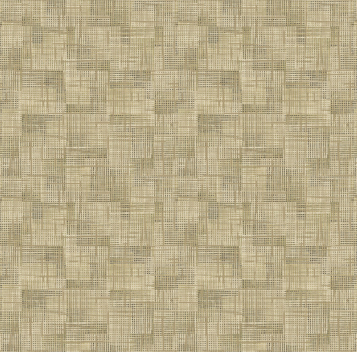 Ting Brown Lattice Wallpaper by A-Street Prints Loom Covers about 60.8 square feet 27-in by 27-ft long roll Unpasted 27 - Fabric Carolina -