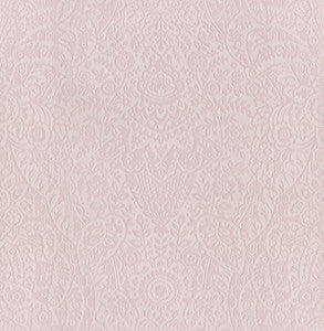 Maris Pink Flock Damask Wallpaper by A-Street Prints