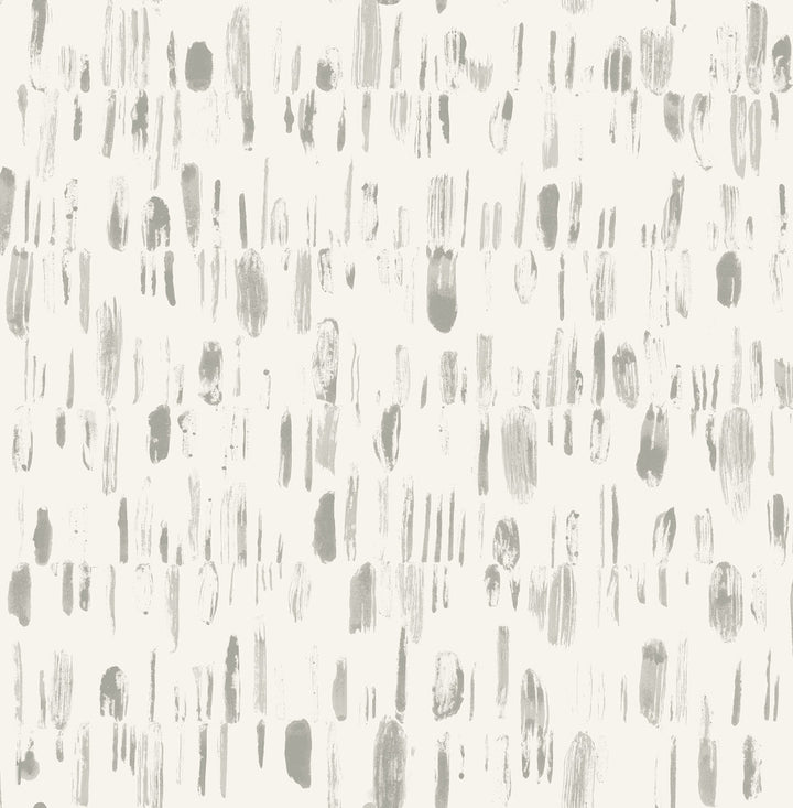 Dwell Grey Brushstrokes Wallpaper by A-Street Prints Daylight Covers about 56.4 square feet 20.5-in by 33-ft long roll Unpasted 21 - Fabric Carolina -