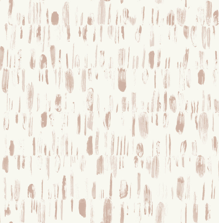 Dwell Pink Brushstrokes Wallpaper by A-Street Prints Daylight Covers about 56.4 square feet 20.5-in by 33-ft long roll Unpasted 21 - Fabric Carolina -