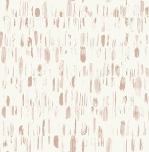 Dwell Pink Brushstrokes Wallpaper by A-Street Prints
