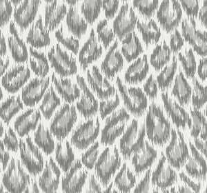 Electra Grey Leopard Spot String Wallpaper by A-Street Prints