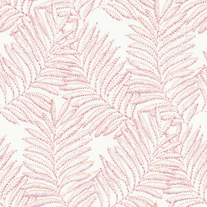 Finnley Pink Inked Fern Wallpaper by A-Street Prints