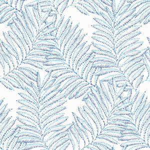 Finnley Blue Inked Fern Wallpaper by A-Street Prints