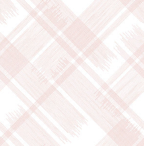 Zag Pink Modern Plaid Wallpaper by A-Street Prints