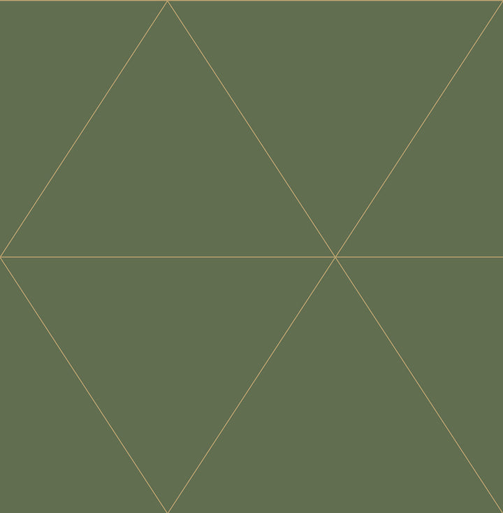 Twilight Moss Geometric Wallpaper by A-Street Prints Daylight Covers about 56.4 square feet 20.5-in by 33-ft long roll Unpasted 21 - Fabric Carolina -