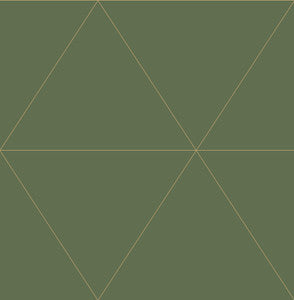 Twilight Moss Geometric Wallpaper by A-Street Prints