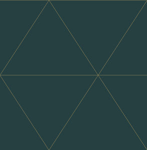 Twilight Indigo Geometric Wallpaper by A-Street Prints