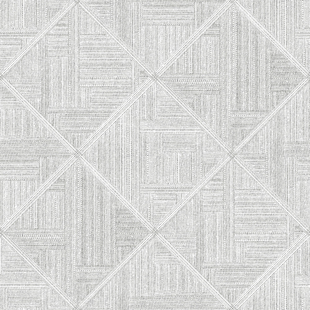 Cade Grey Geometric Wallpaper by A-Street Prints Scott Living II Covers about 56.4 square feet 20.5-in by 33-ft long roll Unpasted 20.9 - Fabric Carolina -