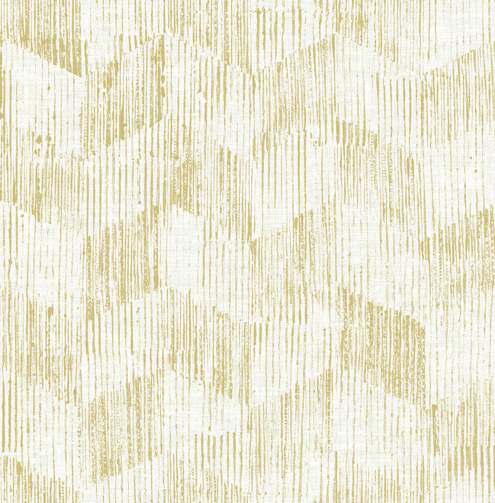 Demi Yellow Distressed Wallpaper by A-Street Prints Scott Living II Covers about 56.4 square feet 20.5-in by 33-ft long roll Unpasted 20.9 - Fabric Carolina -