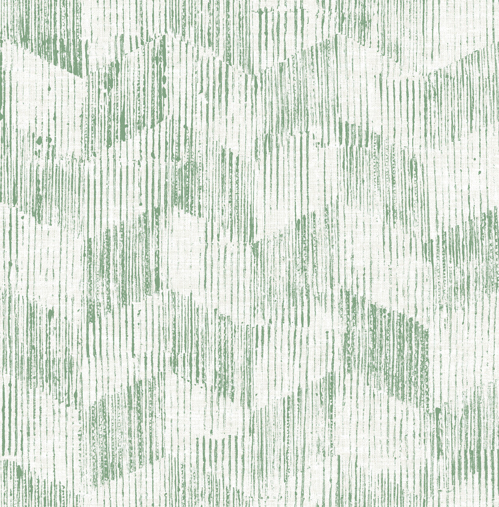 Demi Green Distressed Wallpaper by A-Street Prints Scott Living II Covers about 56.4 square feet 20.5-in by 33-ft long roll Unpasted 20.9 - Fabric Carolina -
