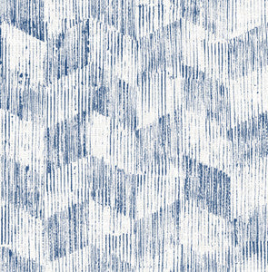 Demi Indigo Distressed Wallpaper by A-Street Prints
