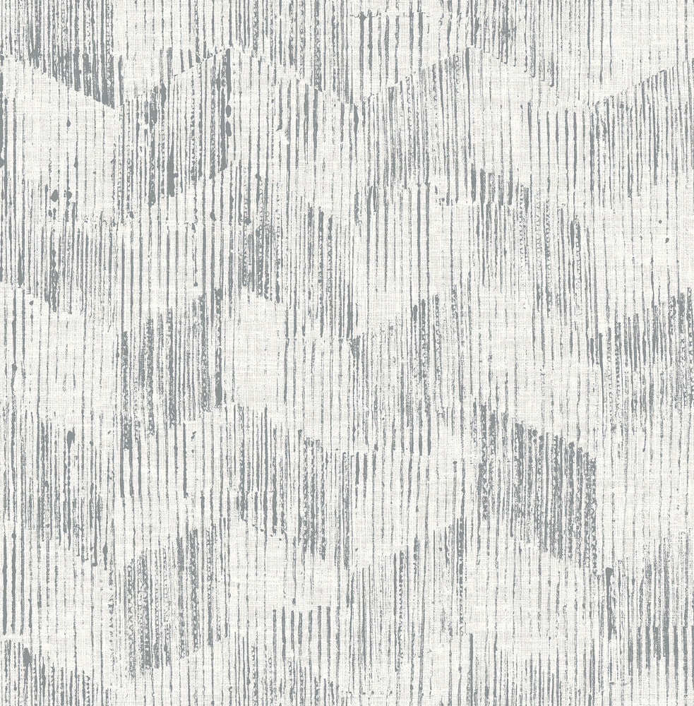 Demi Grey Distressed Wallpaper by A-Street Prints Scott Living II Covers about 56.4 square feet 20.5-in by 33-ft long roll Unpasted 20.9 - Fabric Carolina -