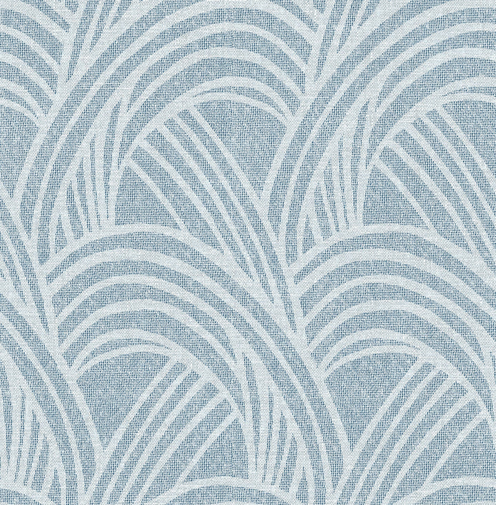 Farrah Blue Geometric Wallpaper by A-Street Prints Designer