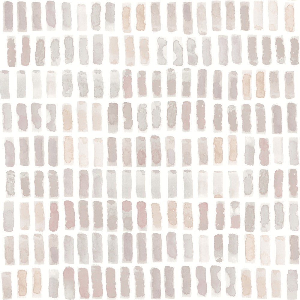 Brynne Blush Watercolor Wallpaper by A-Street Prints Scott Living II Covers about 56.4 square feet 20.5-in by 33-ft long roll Unpasted 20.9 - Fabric Carolina -