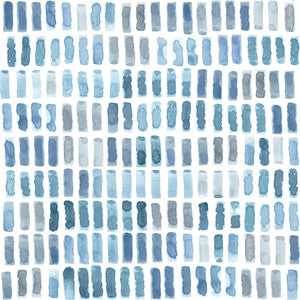 Brynne Indigo Watercolor Wallpaper by A-Street Prints