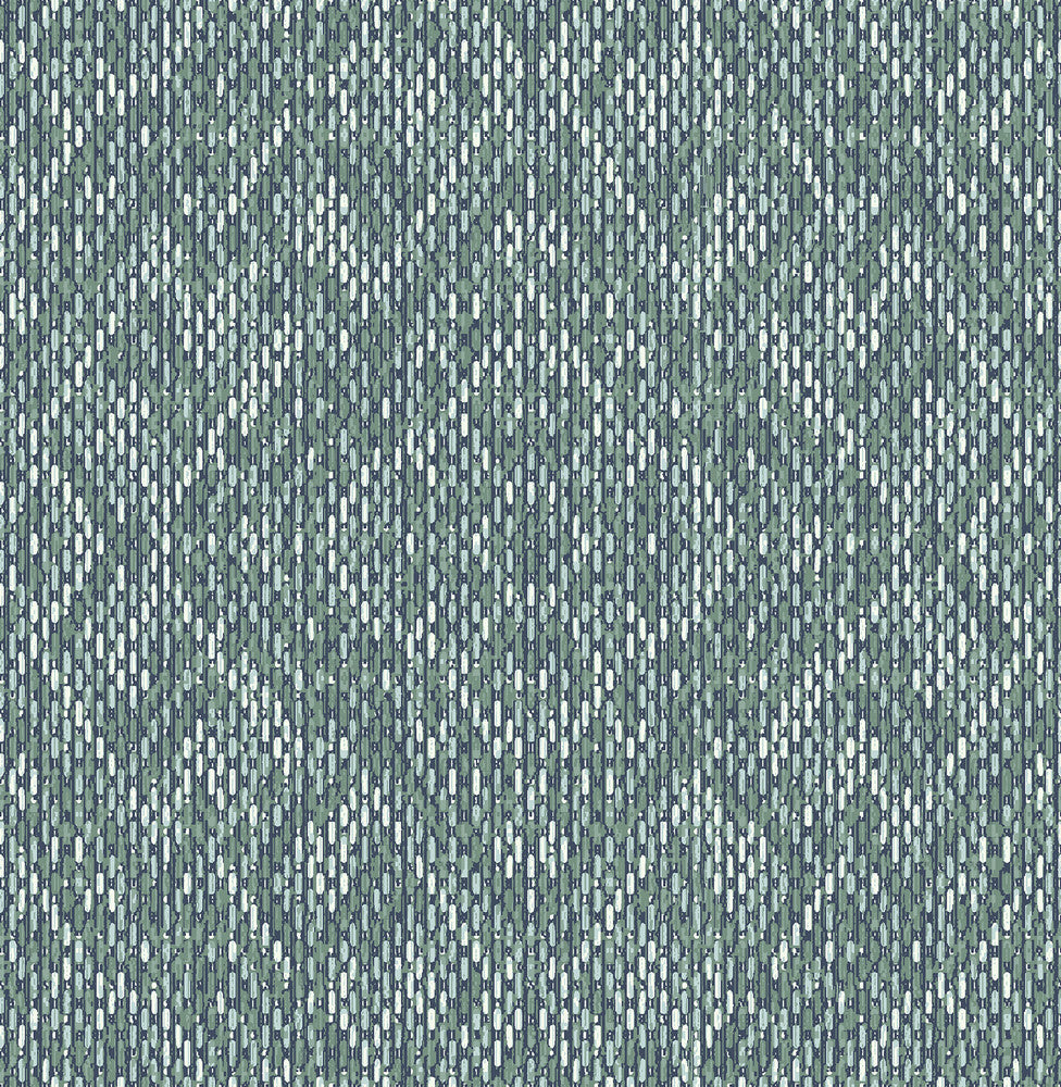 Felix Teal Teal Geometric Wallpaper by A-Street Prints Scott Living II Covers about 56.4 square feet 20.5-in by 33-ft long roll Unpasted 20.9 - Fabric Carolina -