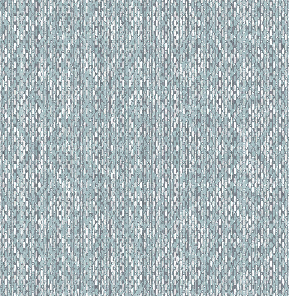 Felix Sky Blue Geometric Wallpaper by A-Street Prints Scott Living II Covers about 56.4 square feet 20.5-in by 33-ft long roll Unpasted 20.9 - Fabric Carolina -