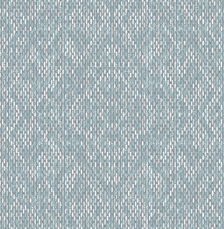 Felix Sky Blue Geometric Wallpaper by A-Street Prints Scott Living II Covers about 56.4 square feet 20.5-in by 33-ft long roll Unpasted 20.9 - Fabric Carolina -