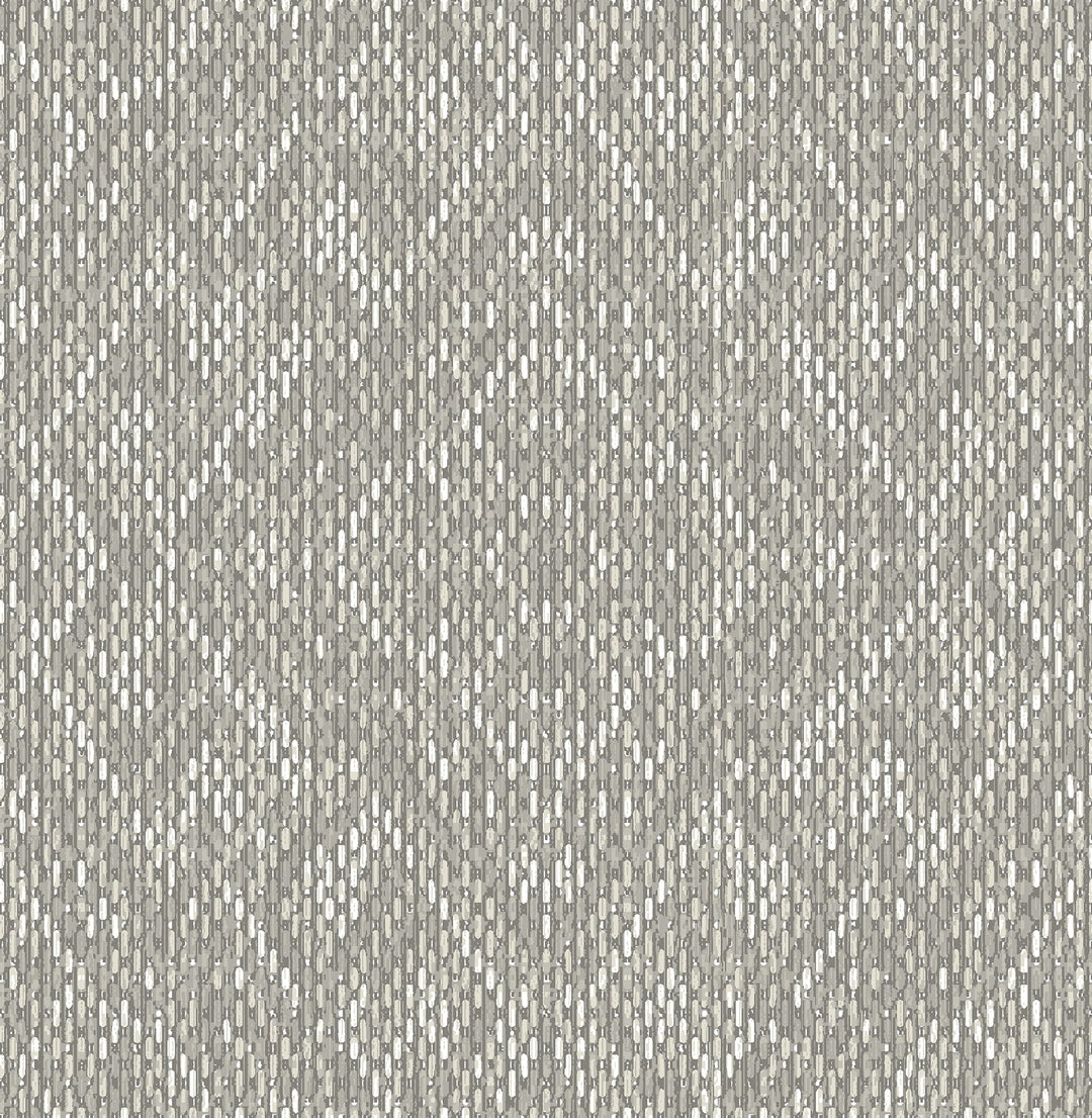 Felix Grey Grey Geometric Wallpaper by A-Street Prints Designer
