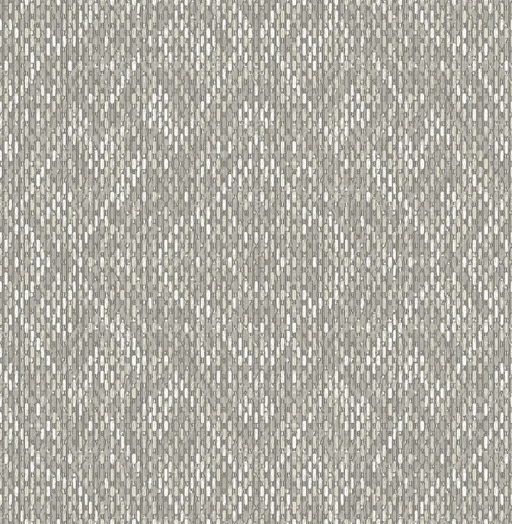 Felix Grey Grey Geometric Wallpaper by A-Street Prints Scott Living II Covers about 56.4 square feet 20.5-in by 33-ft long roll Unpasted 20.9 - Fabric Carolina -