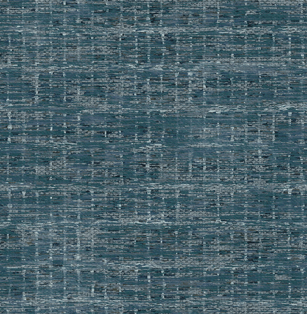 Samos Blue Texture Wallpaper by A-Street Prints Scott Living II Covers about 56.4 square feet 20.5-in by 33-ft long roll Unpasted 20.9 - Fabric Carolina -