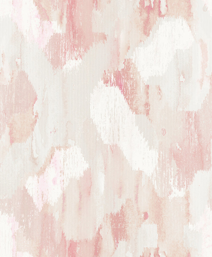 Mahi Blush Abstract Wallpaper by A-Street Prints Scott Living II Covers about 56.4 square feet 20.5-in by 33-ft long roll Unpasted 25.2 - Fabric Carolina -