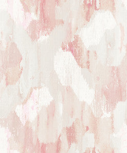 Mahi Blush Abstract Wallpaper by A-Street Prints