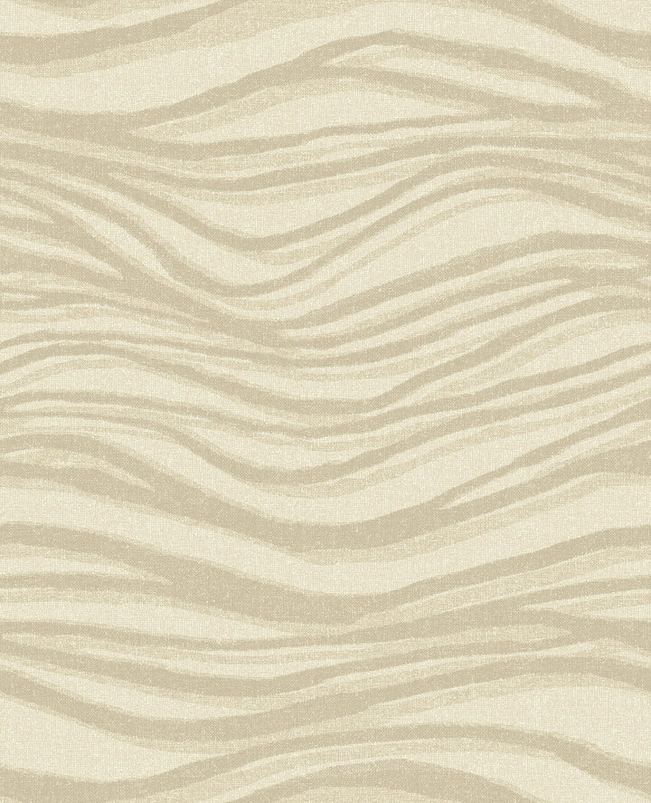 Chorus Gold Wave Wallpaper by A-Street Prints Designer