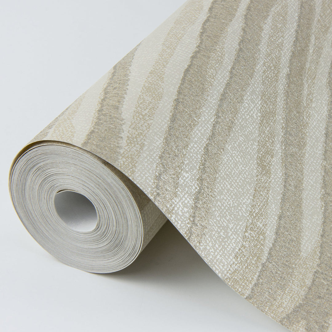 Chorus Gold Wave Wallpaper by A-Street Prints Designer