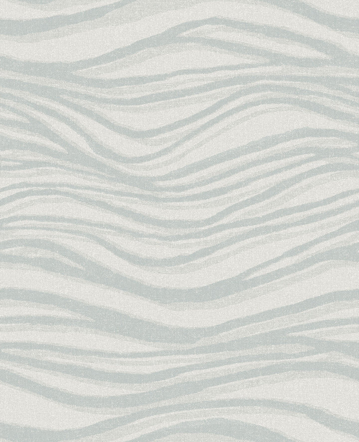 Chorus Seafoam Wave Wallpaper by A-Street Prints Scott Living II Covers about 56.4 square feet 20.5-in by 33-ft long roll Unpasted 25.2 - Fabric Carolina -