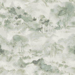 Nara Sage Sage Toile Wallpaper by A-Street Prints