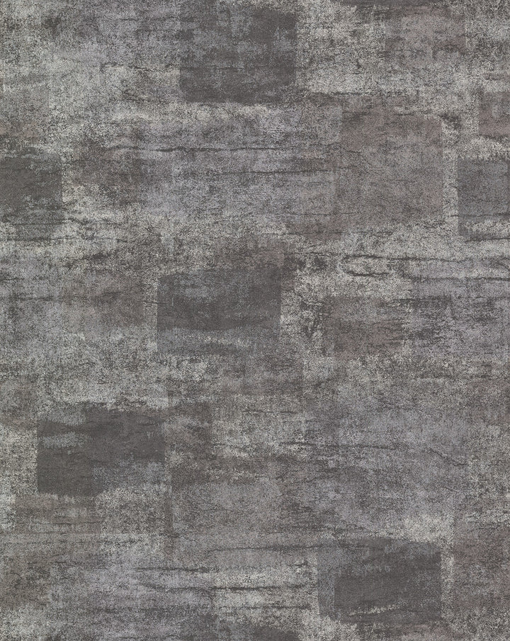 Pele Silver Distressed Wallpaper by A-Street Prints Grey Resource Covers about 57.5 square feet 20.9-in by 33-ft long roll Unpasted 12.5 - Fabric Carolina -