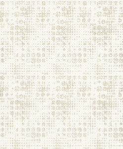 Celeste Platinum Circle Grid Wallpaper by A-Street Prints